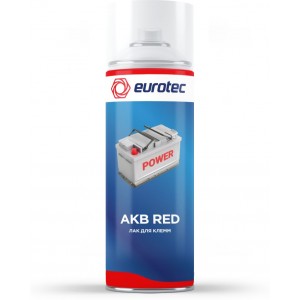 Лак для клемм Eurotec AKB Red красный, аэрозоль 250 мл 1/12