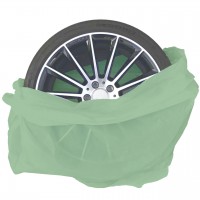 Пакет для колес Eurotec Green 1100х1100х0.015 R22 в рулоне, шт 100/100