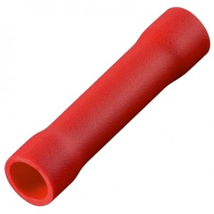 Соединитель кабеля обжимной изолированный Eurotec 0.5-1.5 мм красный, шт 100/100