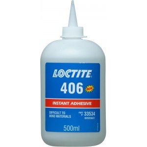 Клей моментального отверждения для эластомеров и резины LOCTITE 406, 500 гр 1/4