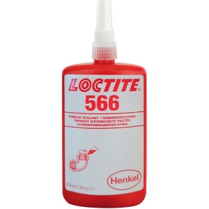 Герметик резьбовой низкой прочности LOCTITE 566, 250 мл 1/10