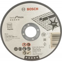 Круг отрезной по стали прямой Bosch Expert AS 60 T INOX BF 125х0,8х22,2 мм, шт 1/25