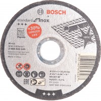 Круг отрезной по стали прямой Bosch Standard WA 60 T BF 115х1,0х22,2 мм, шт 1/25