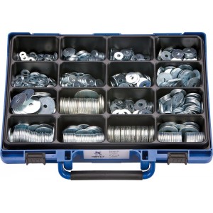 Набор шайб подгоночных DIN522 оцинк. в чемодане (1200шт.), набор