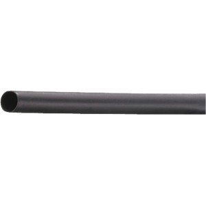 Трубка термоусадочная с клеевым слоем самозатухающая черная 25.4 / 8.0 мм, трубка 60 см 4/4