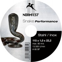 Круг отрезной EHT 115-1.0 A60 BF Snake Performance, шт.