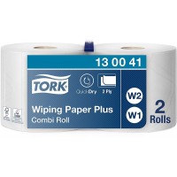Бумага протирочная со съемной втулкой TORK Advanced 420 W1/W2 2сл. 750л. 255мх23.5см белый (уп. 2шт.