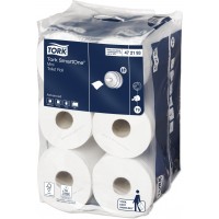 Бумага туалетная в мини-рулонах Tork SmartOne® Advanced Т9 111,6 м x 13,4 см 2-х сл 620 л белый, шт 12/12