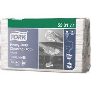 Материал протирочный нетканый в салфетках TORK Premium 530 W4 60л. 38х64см белый